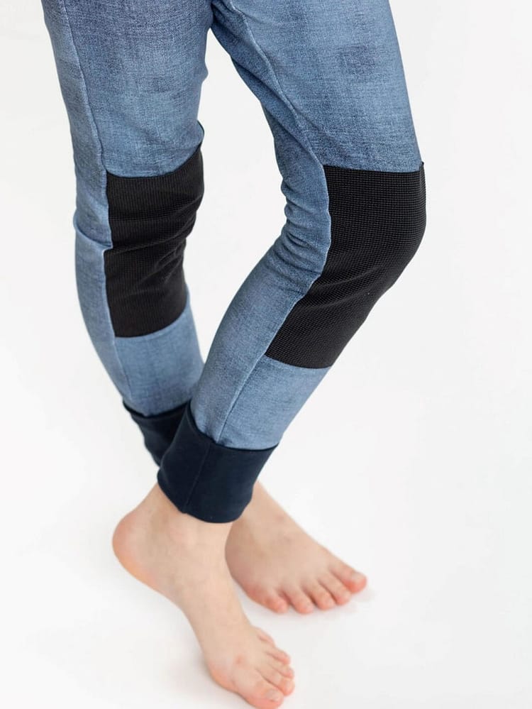 bio leggings in denim optik babbily